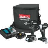 18-Volt LXT Lithium-Ion Sub-Compact Brushless Cordless 2-piece Combo Kit (Driver-Drill/ Impact Driver) 2.0Ah