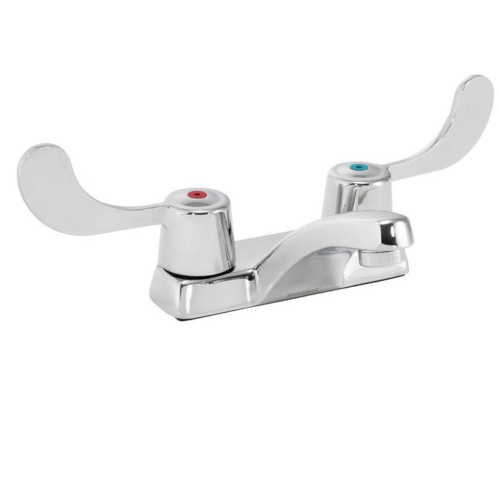 Commander 4 in. Centerset 2-Handle Lavatory Faucet in Polished Chrome - Super Arbor