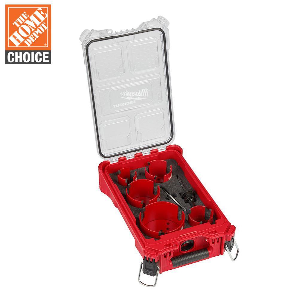 BIG HAWG Carbide Hole Saw Kit (10-Piece) - Super Arbor