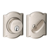 Camelot Aged Bronze Single Cylinder Deadbolt - Super Arbor
