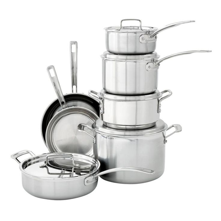 MultiClad Pro 12-Piece Stainless Steel Cookware Set