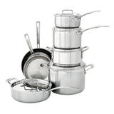 MultiClad Pro 12-Piece Stainless Steel Cookware Set