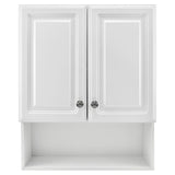 23-1/8 in. W x 27-7/8 in. H Framed Surface-Mount Bathroom Medicine Cabinet in Oak