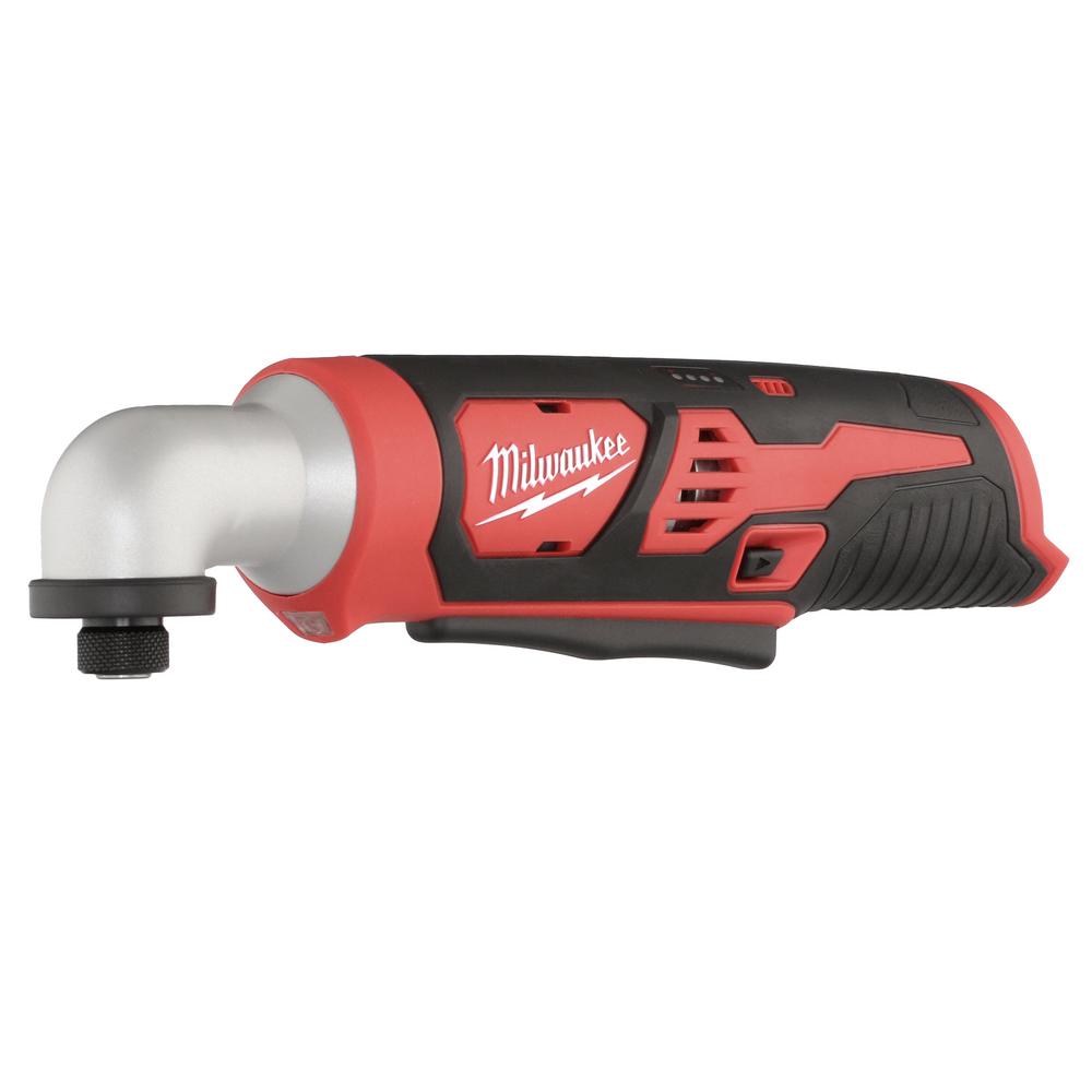 M12 12-Volt Lithium-Ion Cordless 1/4 in. Right Angle Hex Impact Driver (Tool-Only) - Super Arbor