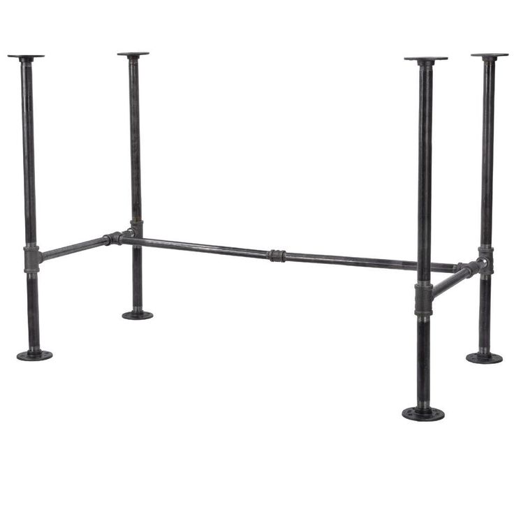 3/4 in. Black Steel Pipe 3.5 ft. L x 28.5 in. H  
