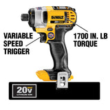 20-Volt MAX Li-Ion Cordless 1/4 in. Impact Driver (Tool-Only) w/ 20-Volt Max Li-Ion 4.0 Ah Battery & Charger Starter Kit