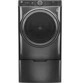 GE UltraFresh Vent System 5-cu ft Stackable Steam Cycle Front-Load Washer (Sapphire Blue) ENERGY STAR