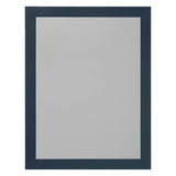 Style Selections Davies 30-in Navy Single Sink Bathroom Vanity with White Cultured Marble Top (Mirror Included)