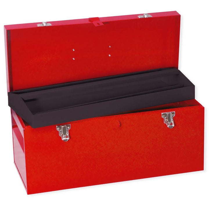 Heavy Duty Metal Tool Box - 20 in. X 8 in. X 9 in. - Super Arbor
