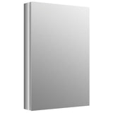 Verdera 20 in. W x 30 in. H Recessed Medicine Cabinet in Anodized Aluminum