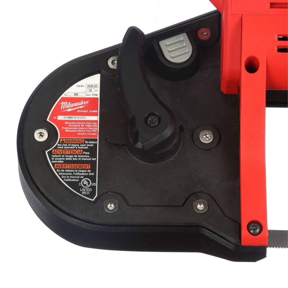 M18 18-Volt Lithium-Ion Cordless Band Saw Kit with Two 3.0 Ah Batteries, Charger, Hard Case