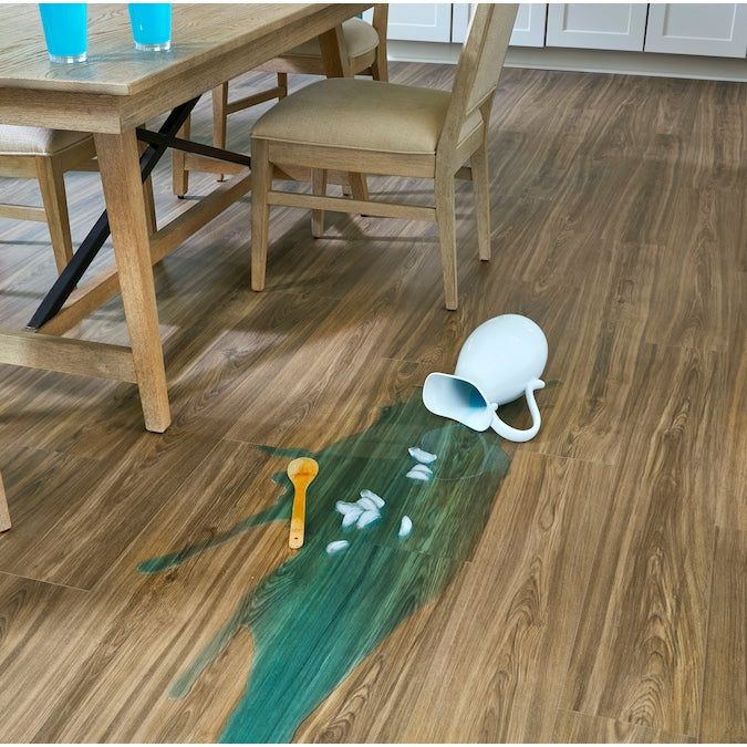 STAINMASTER PetProtect Bittersweet Hickory 12-mm T x 7-1/2-in W x 50-in L Waterproof Wood Plank Laminate Flooring (23.69-sq ft / Carton)