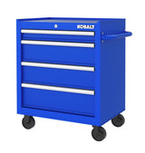 Kobalt 26.7-in W x 33-in H 4-Drawer Steel Rolling Tool Cabinet (Blue)
