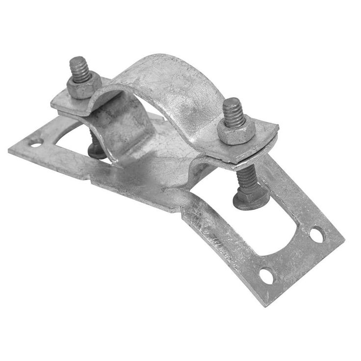 Everbilt 2-3/8 in. Chain Link Fence Post Adapter Bracket