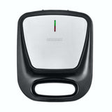 1400 W 4-Waffle Black Classic American Waffle Maker
