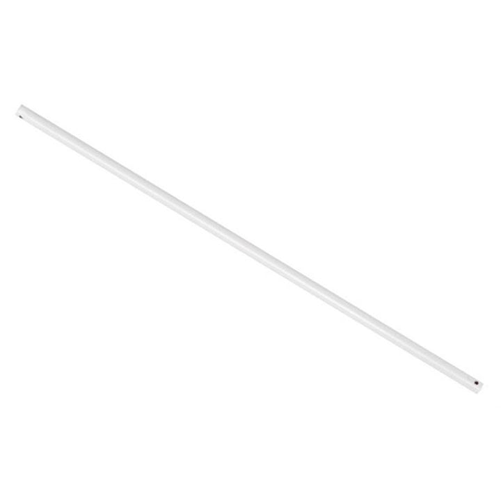 12 in. White Extension Downrod