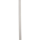 24 in. x 36 in. Rectangular Primed PolyUrethane Paintable Gable Louver Vent - Super Arbor