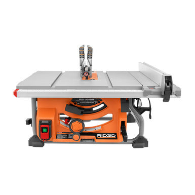15 Amp 10 in. Corded Bench Table Saw with Carbide Blade and Bonus Table Saw Folding Stand