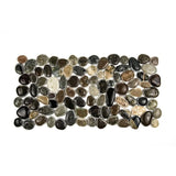 Cruz Bay Classic Pebble Tile River Grey 11-1/2 in. x 11-1/2 in. x 12.7 mm Mesh-Mounted Mosaic Tile (10.12 sq. ft. / case)