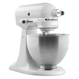 Classic Series 4.5 Qt. 10-Speed White Stand Mixer with Tilt-Head