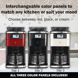 6-Cup Black Coffee Maker with Smart App