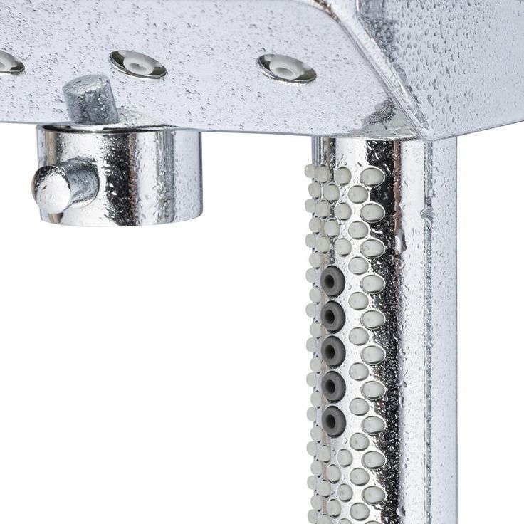5-spray 12 in. Dual Shower Head and Handheld Shower Head with Body spray in Chrome