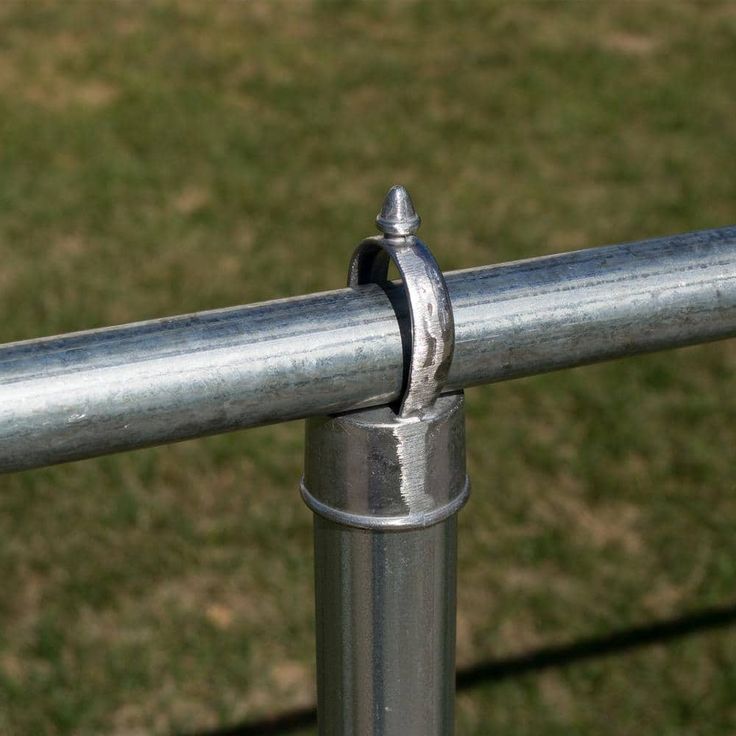 Everbilt 1-5/8 in. Aluminum Chain Link Fence Eye Top for Line Post