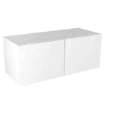 Cambridge 30-in W x 24-in H x 12-in D Glossy White Engineered Wood Door Wall Stock Cabinet