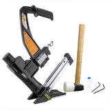 Pneumatic 3-in-1 15.5-Gauge Flooring Stapler and 16-Gauge 2 in. Flooring Nailer with Case - Super Arbor