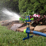 Metal Pulsating Sprinkler on In-Series Step Spike - Super Arbor