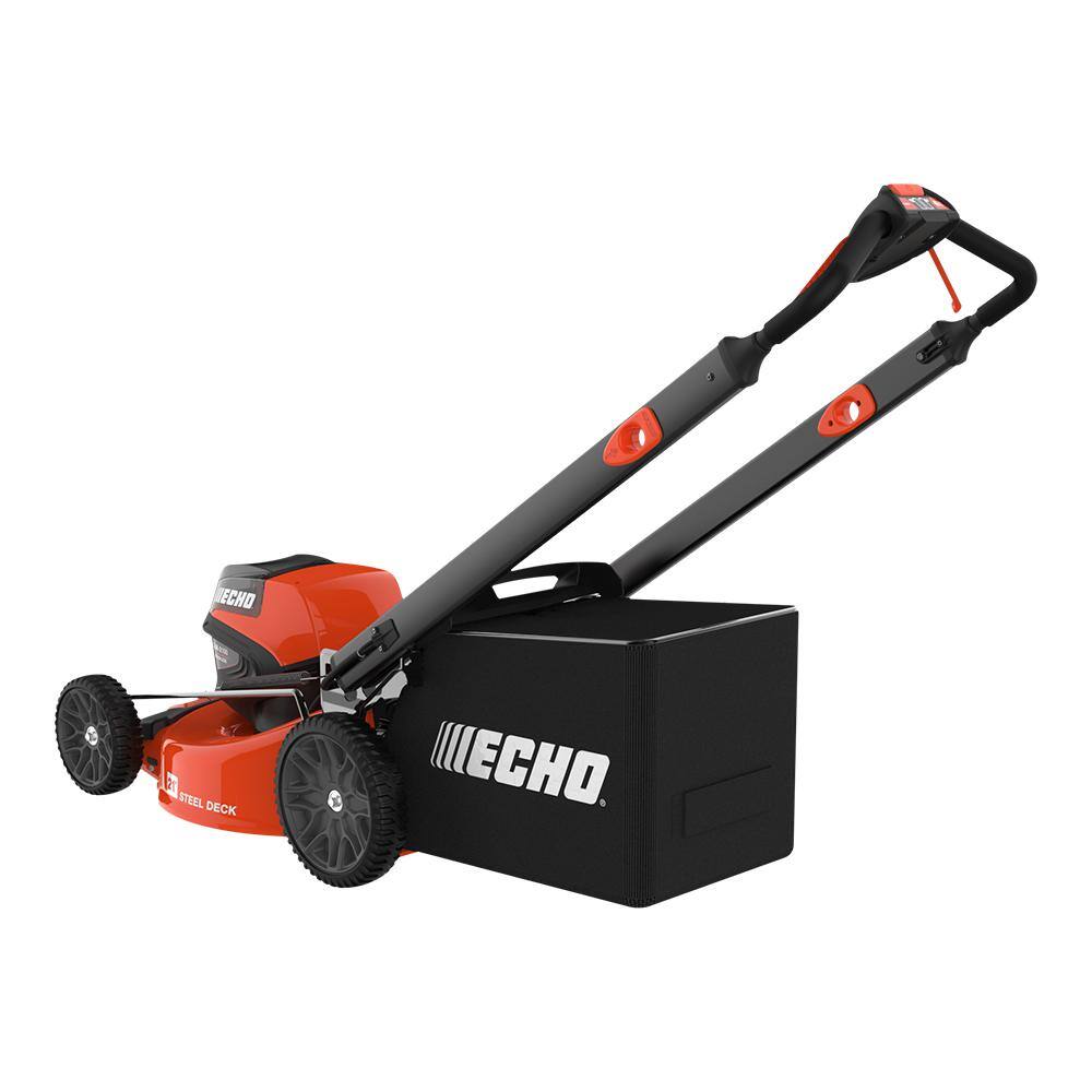 ECHO eFORCE 21 in. 56-Volt Cordless Battery Walk Behind Push Lawn Mower Tool Only