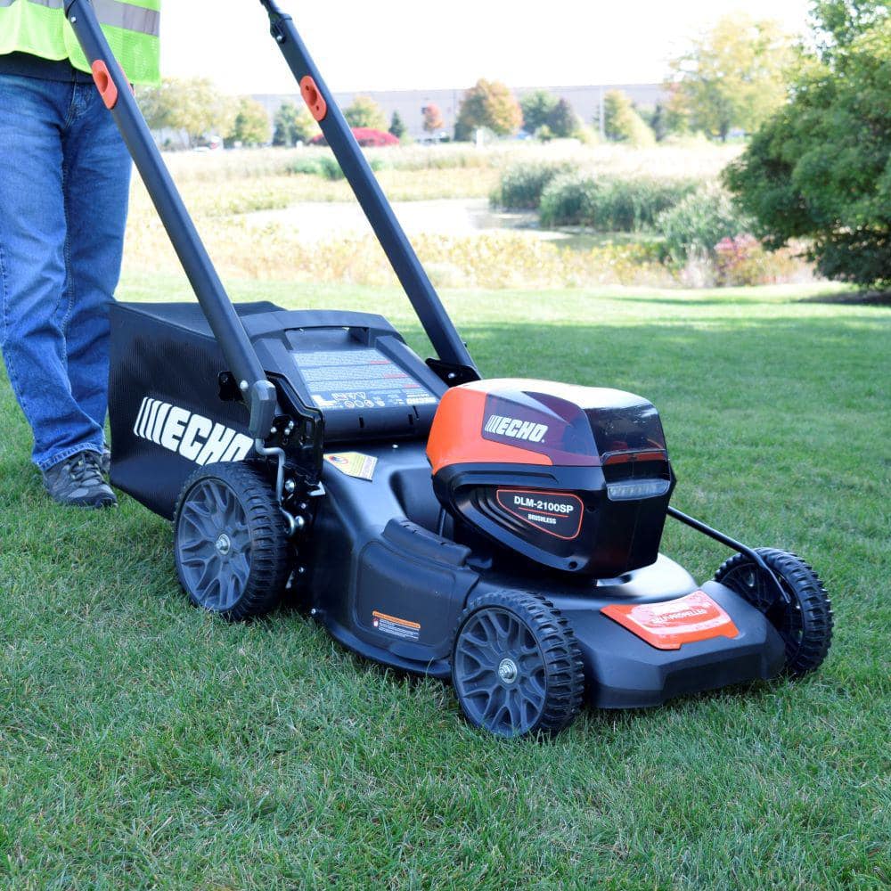 ECHO eFORCE 56-Volt 21 in. Cordless Battery Walk Behind Self-Propelled Lawn Mower (Tool Only)