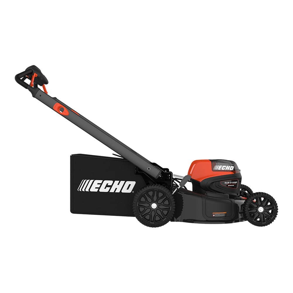 ECHO eFORCE 56V 21 in. Cordless Battery Walk Behind Self-Propelled Lawn Mower with 5.0Ah Battery and Charger