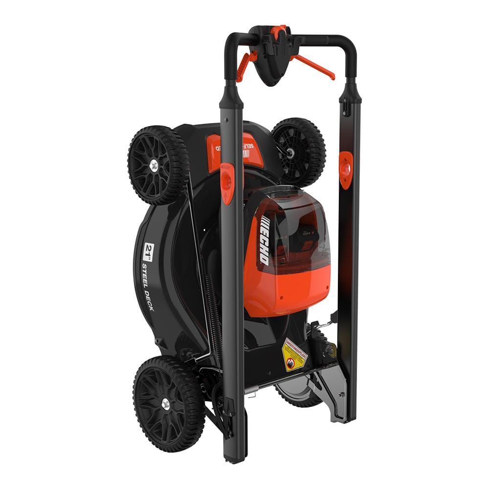 ECHO eFORCE 56V 21 in. Cordless Battery Walk Behind Self-Propelled Lawn Mower with 5.0Ah Battery and Charger