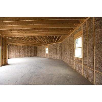 R-30 EcoBatt Unfaced Fiberglass Insulation Batt, 10 in x 19.25 in x 48 in, 70.58 sq ft