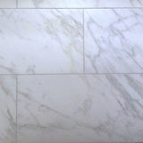 Arabescato Gold 12-in x 24-in Matte Porcelain Marble Look Floor and Wall Tile (1.92-sq. ft/ Piece)