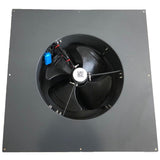 25-Watt 1420 CFM Gray Solar Powered Attic Fan - Super Arbor