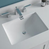 61 in. W x 22 in. D Quartz Double Basin Vanity Top in Snow White with White Basins - Super Arbor