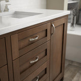 Essentials Twisted Arch 3 in. (76mm) Center-to-Center Satin Nickel Drawer Pull (25-Pack) - Super Arbor