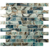 MSI Night Sky Subway 11.81 in. x 11.81 in. x 8mm Textured Glass Mesh-Mounted Mosaic Tile (9.7 sq. ft./Case)