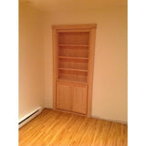 Red Oak Flat Panel Accessory Doors - Super Arbor