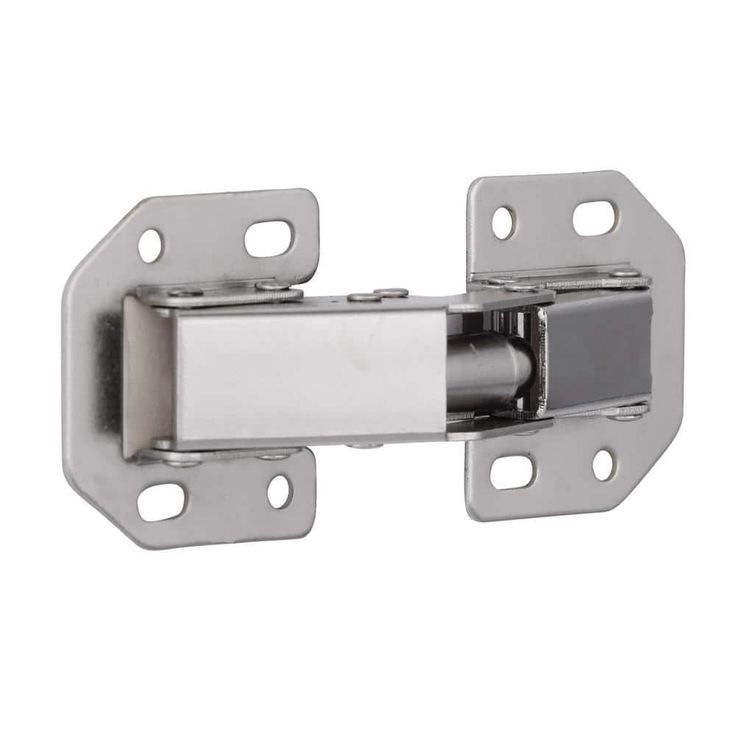 90-Degree Surface Mount Hidden Spring Cabinet Hinge (1-Pair)
