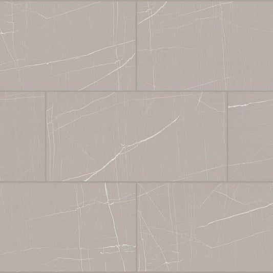 Avondale Manor Marble 22 MIL x 18.5 in. W x 37 in. L Click Lock Waterproof Vinyl Tile Flooring (19.1 sq. ft./case)