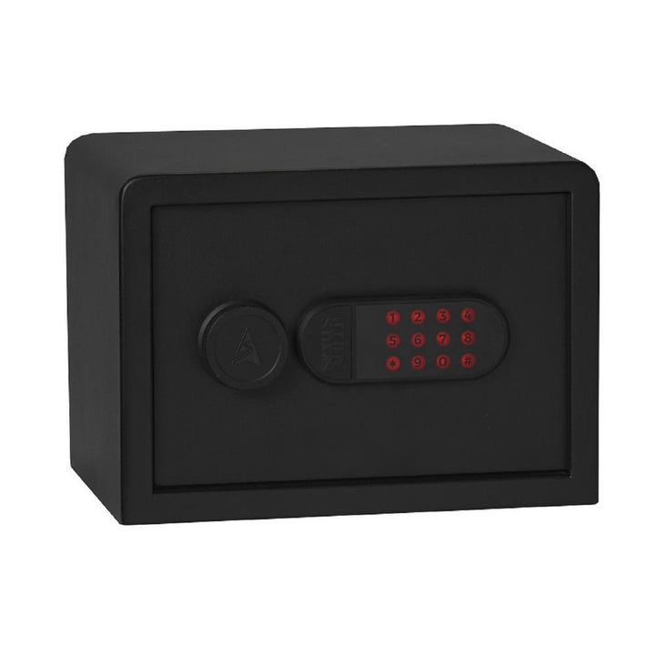 Sanctuary Home and Office Security Series Front Open Personal Vault with 1-Shelf and Illuminated E-Lock - Super Arbor