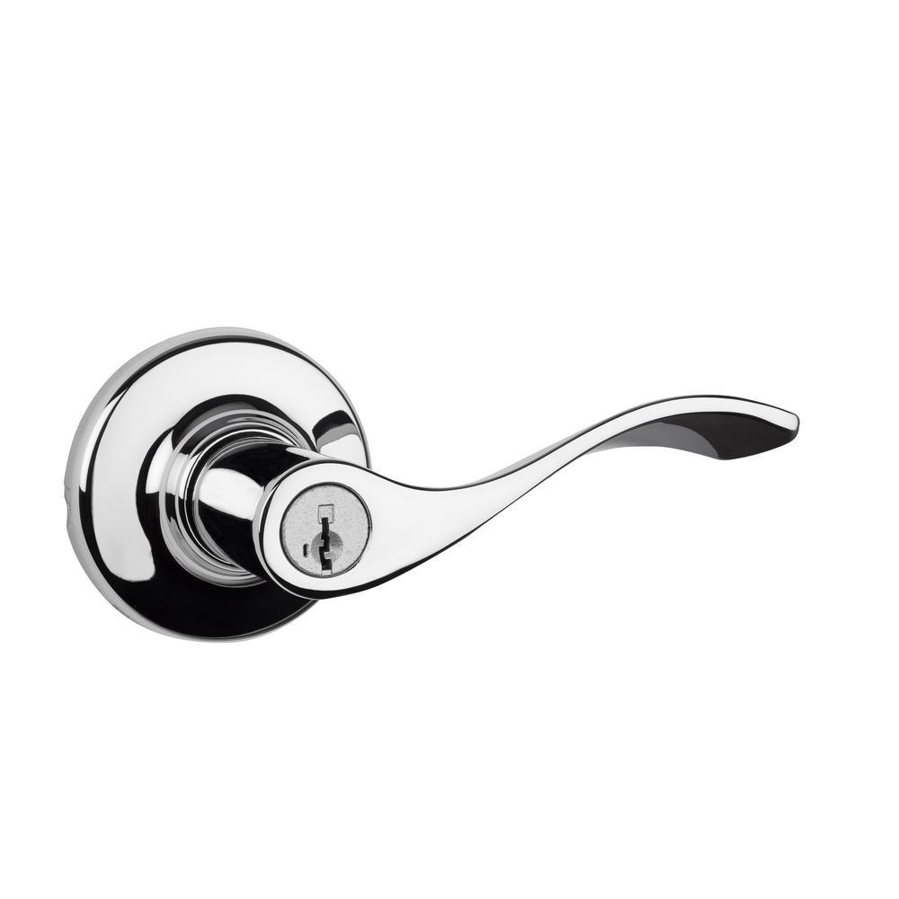 Balboa Bronze Venetian Entry Door Lever Featuring SmartKey Security with Microban Antimicrobial Technology - Super Arbor