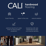 CALI Fossilized Mocha Bamboo 5-5/16-in W x 9/16-in T x 72-in Smooth/Traditional Engineered Hardwood Flooring (21.5-sq ft / Carton)