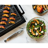 224 sq. in. Triple Layer Non-Stick Titanium and Diamond Infused Coating Electric Smoke-less Indoor Grill