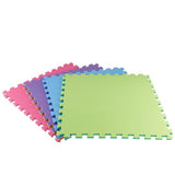 TrafficMASTER Primary Pastel 24 in. x 24 in. x 0.47 in. Playroom Floor (4-Pack)