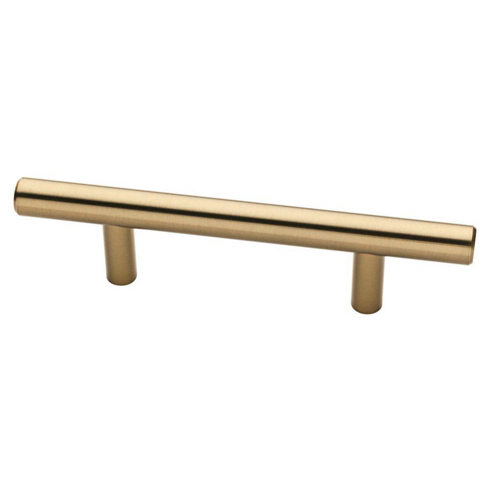 3-3/4 in. (96 mm) Center-to-Center Stainless Steel Bar Drawer Pull (4-Pack) - Super Arbor
