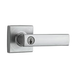 Vedani Square Venetian Bronze Entry Door Lever Featuring SmartKey Security - Super Arbor